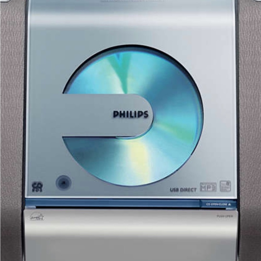 Philips Silver CD Player MCM275